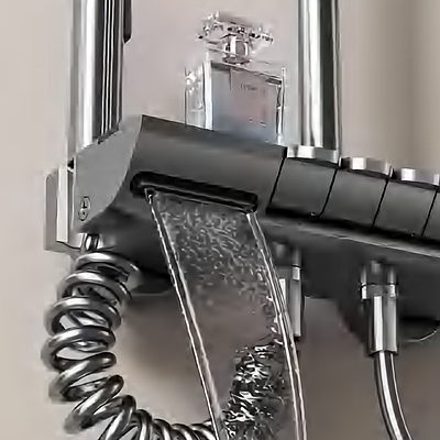 按鍵四功能淋浴花灑套裝 按鍵四功能淋浴花灑套裝