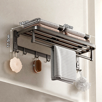 太空鋁浴巾架